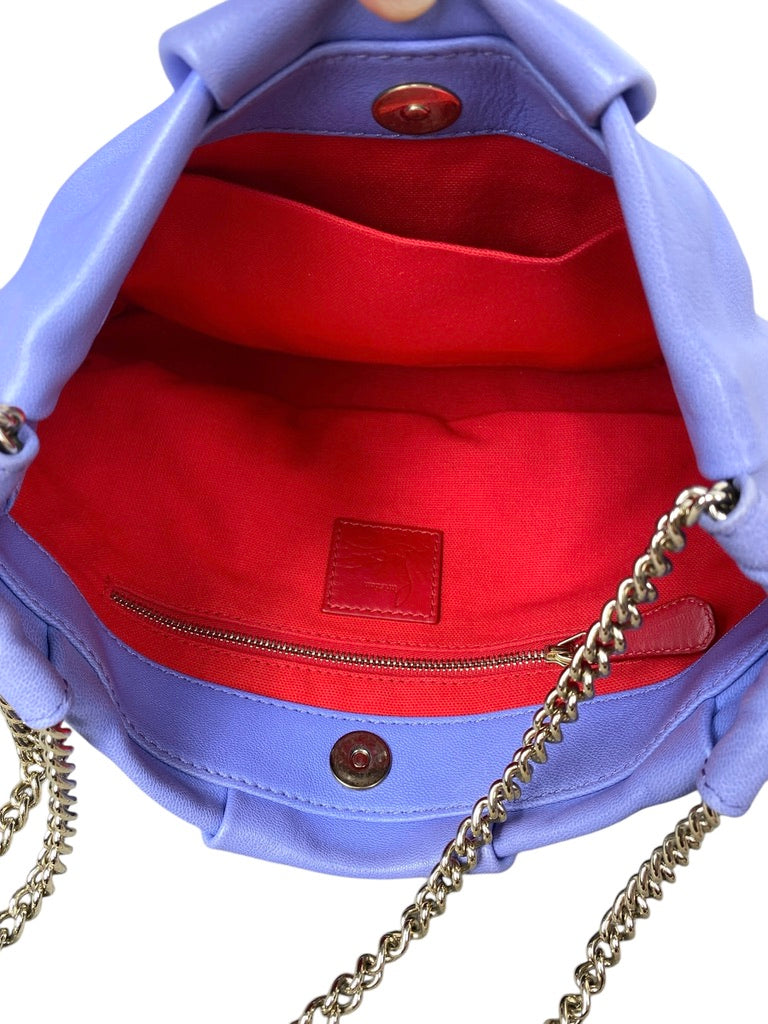 CHRISTIAN LOUBOUTIN LOLITA MONTONE SHOULDER BAG