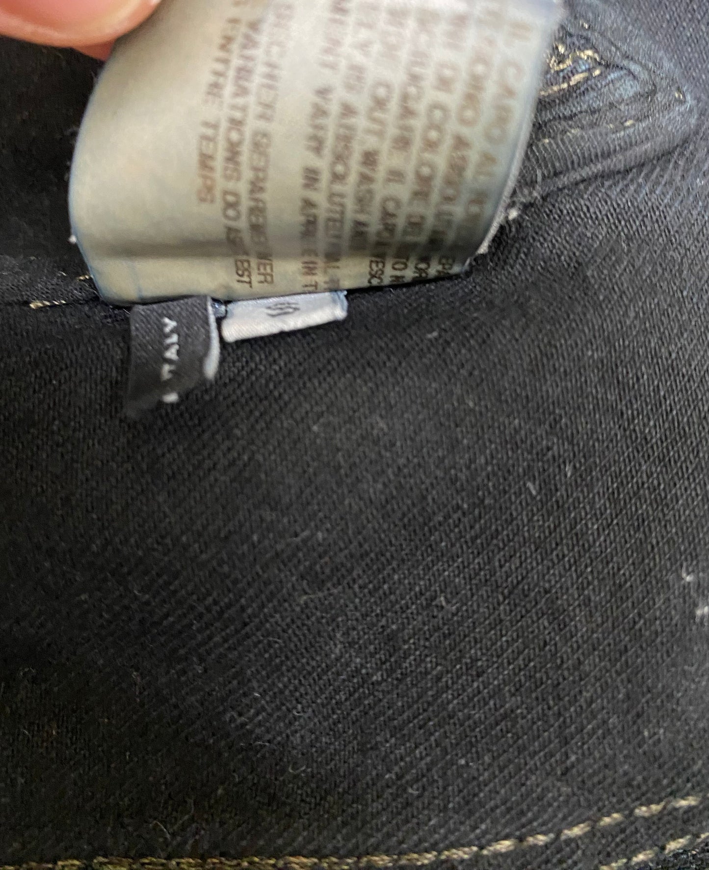 RICK OWENS DRKSHDW BLACK DENIM JACKET