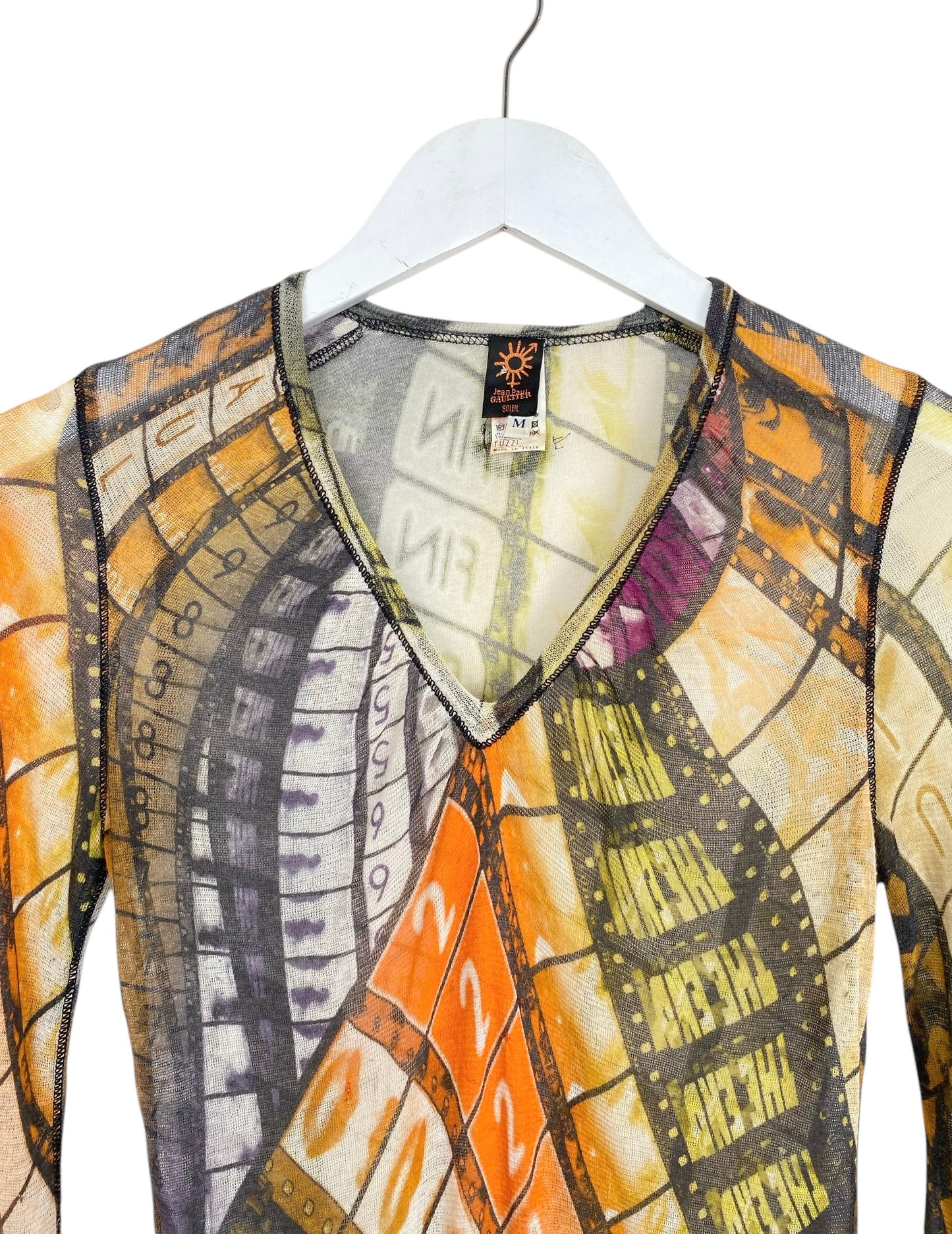 JEAN PAUL GAULTIER MESH TOP 1990s Y2K