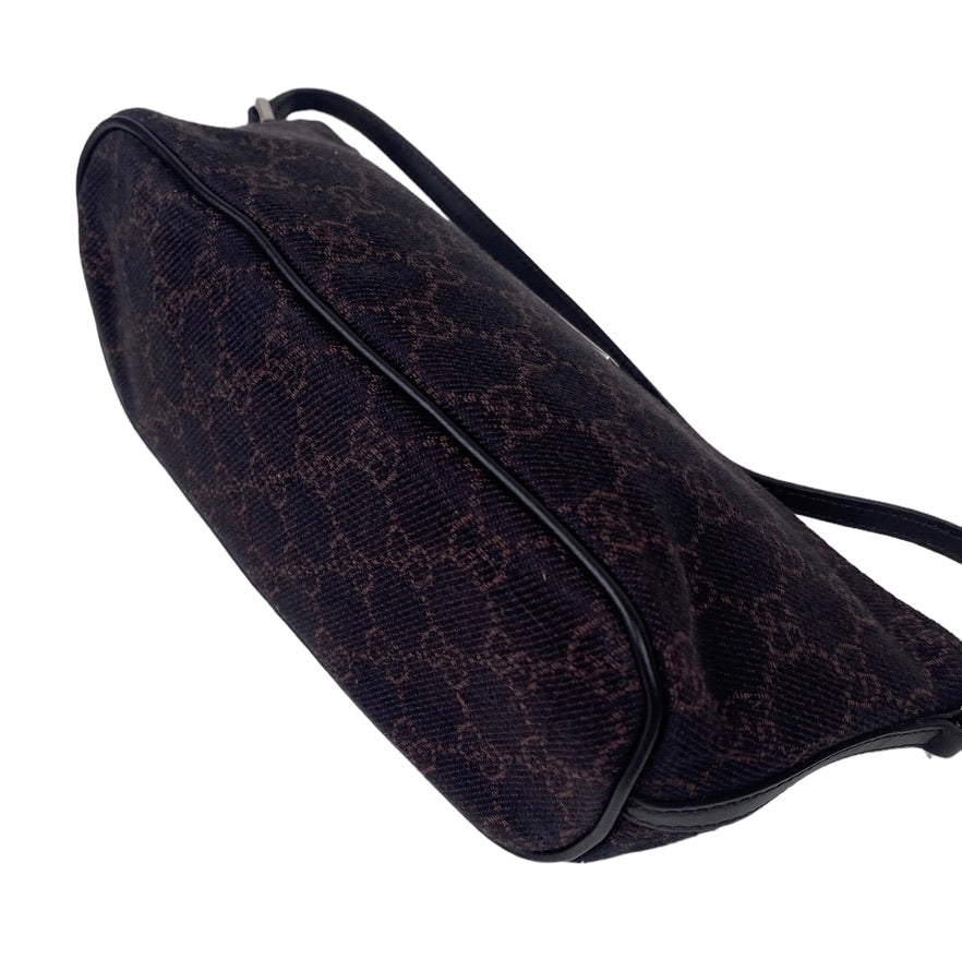 GUCCI POCHETTE GG MONOGRAM SHOULDER BAG