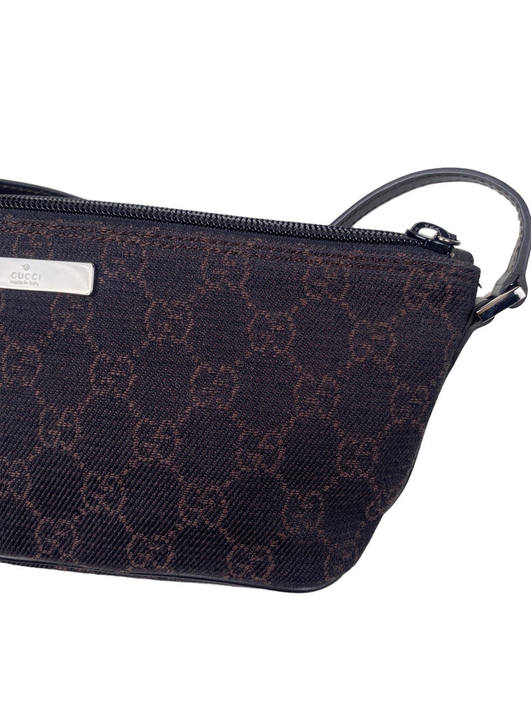 GUCCI POCHETTE GG MONOGRAM SHOULDER BAG