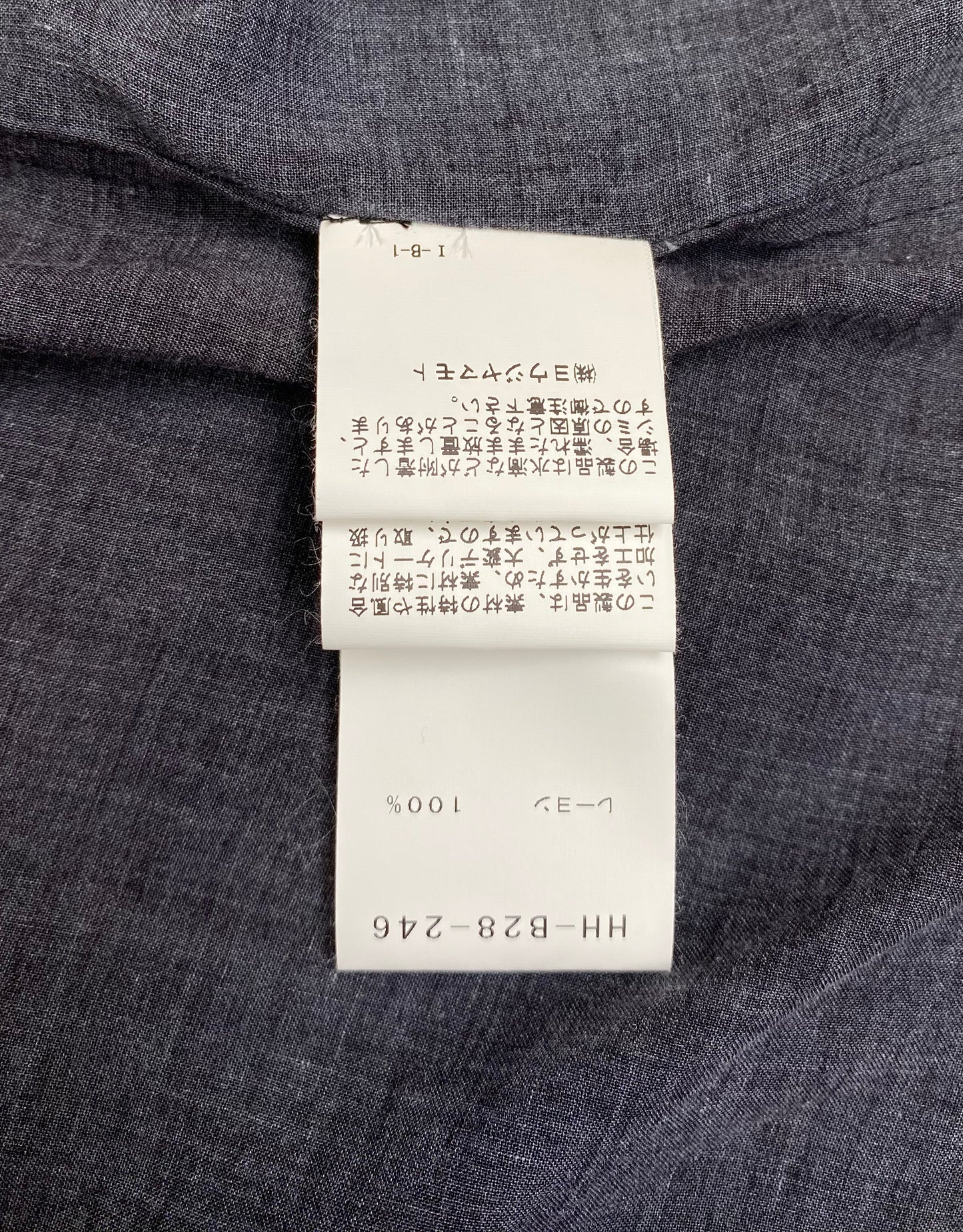YOHJI YAMAMOTO BLACK SCANDAL SHIRT
