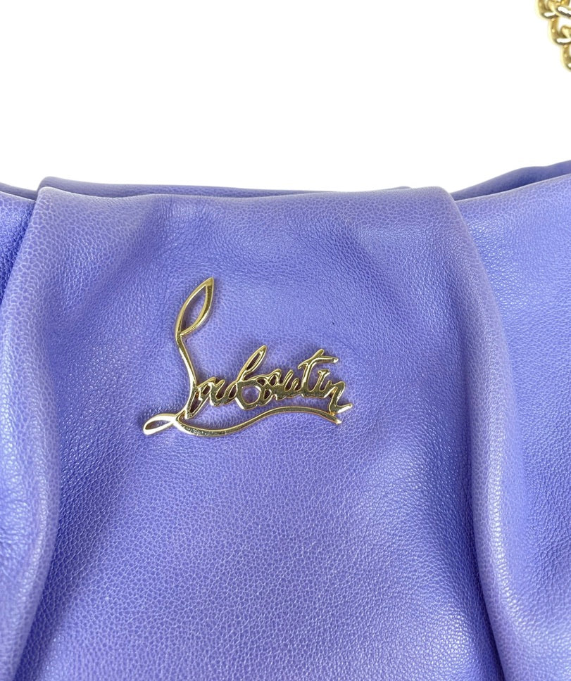 CHRISTIAN LOUBOUTIN LOLITA MONTONE SHOULDER BAG