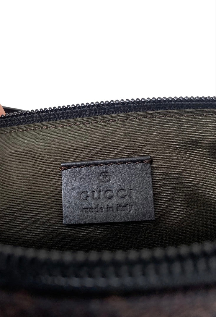 GUCCI POCHETTE GG MONOGRAM SHOULDER BAG