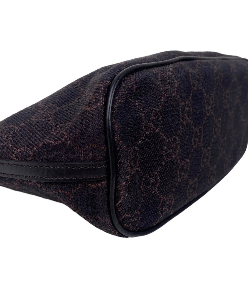 GUCCI POCHETTE GG MONOGRAM SHOULDER BAG