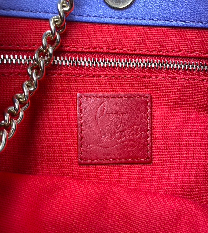 CHRISTIAN LOUBOUTIN LOLITA MONTONE SHOULDER BAG