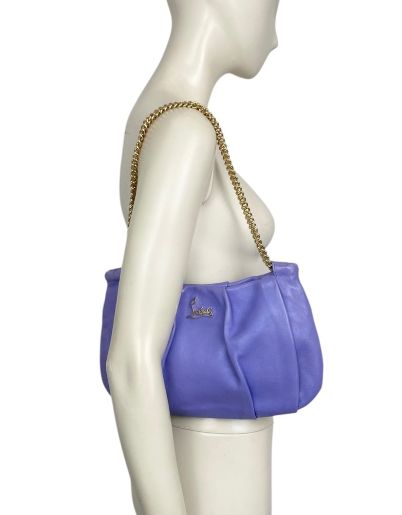 CHRISTIAN LOUBOUTIN LOLITA MONTONE SHOULDER BAG