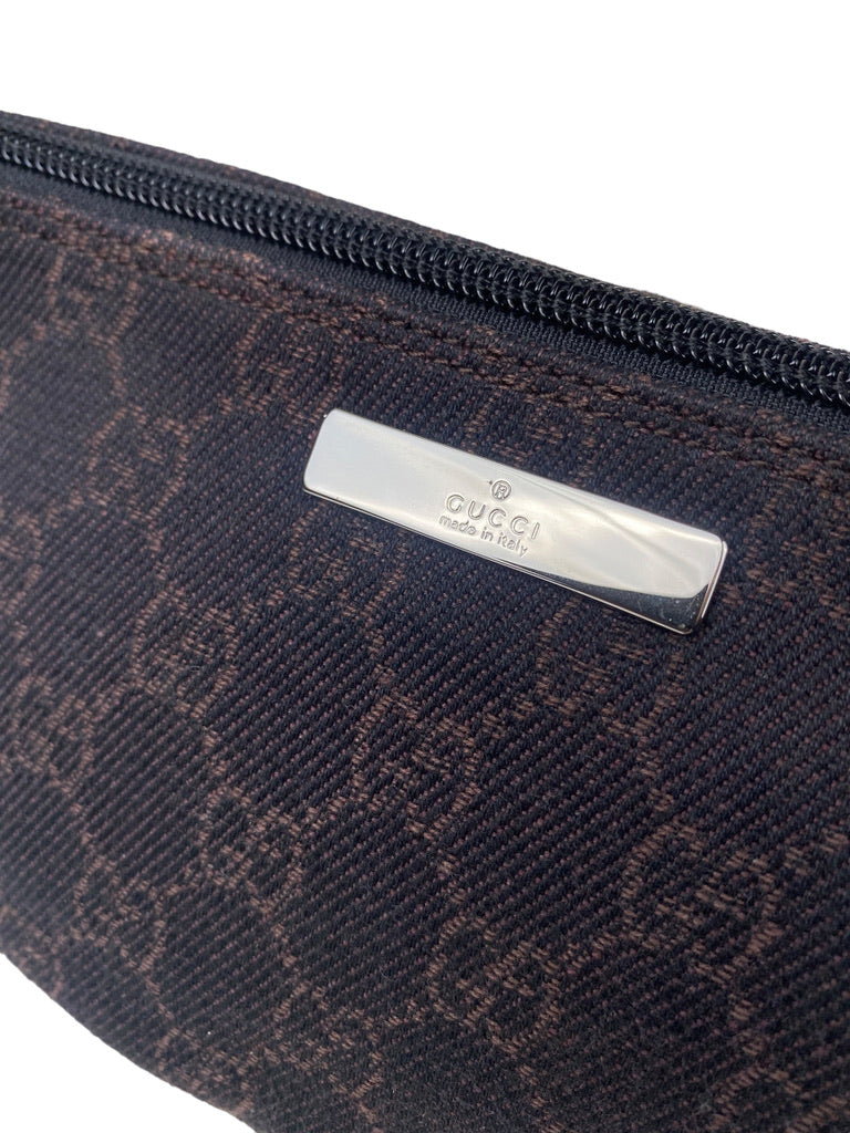 GUCCI POCHETTE GG MONOGRAM SHOULDER BAG