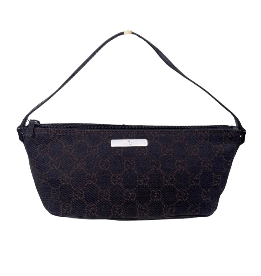 GUCCI POCHETTE GG MONOGRAM SHOULDER BAG
