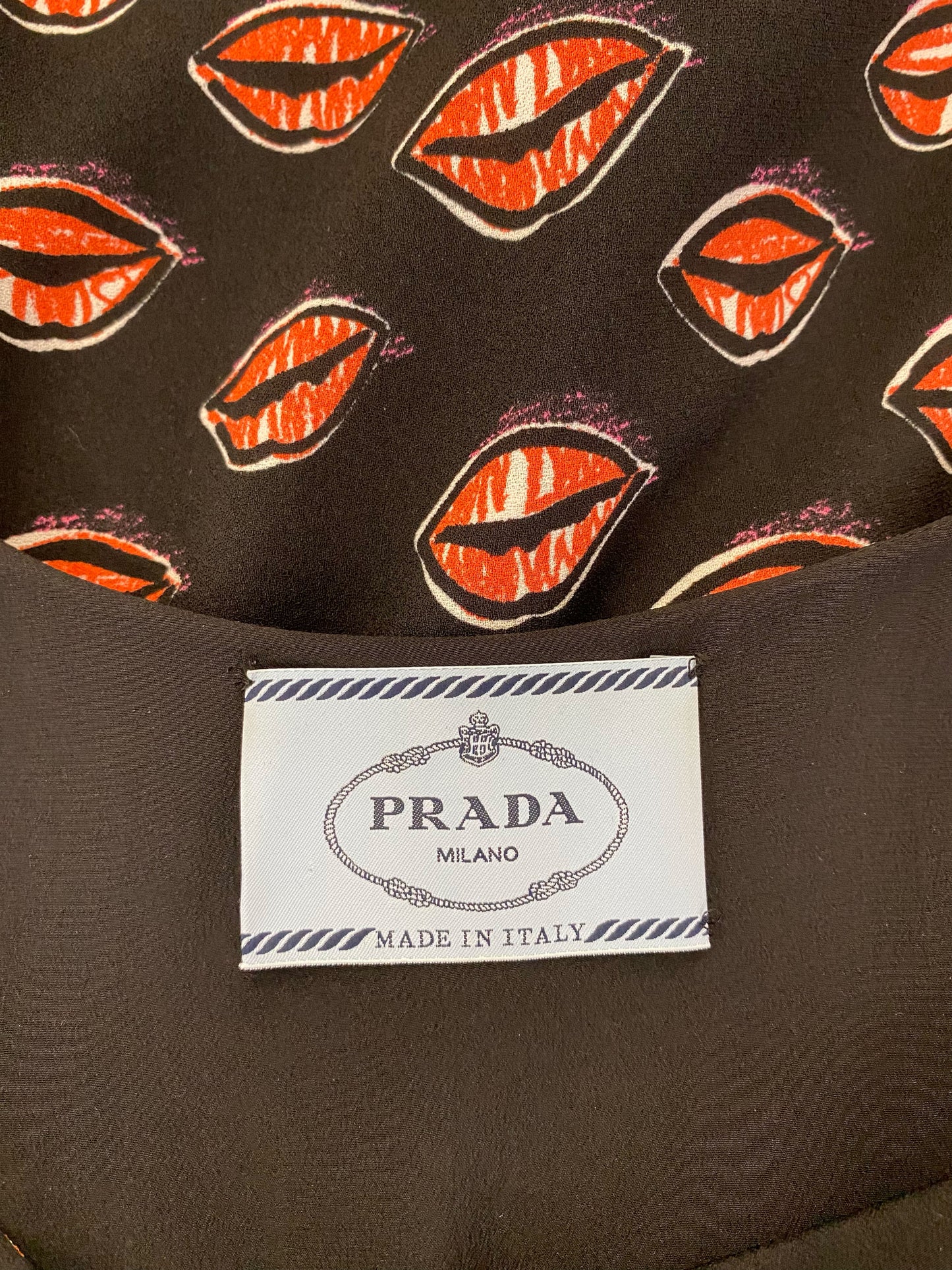 PRADA ICONIC LIPS DRESS