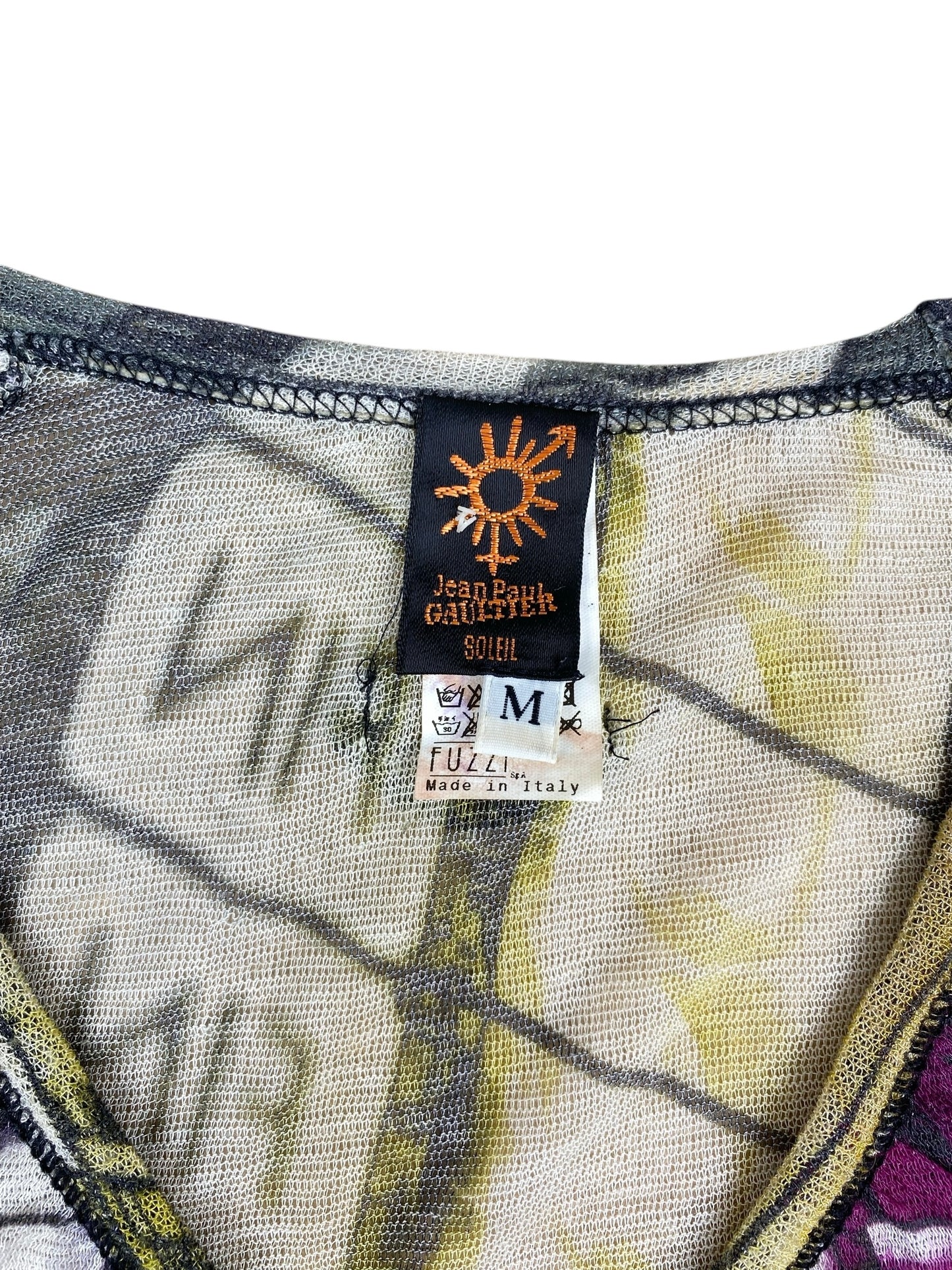 JEAN PAUL GAULTIER MESH TOP 1990s Y2K