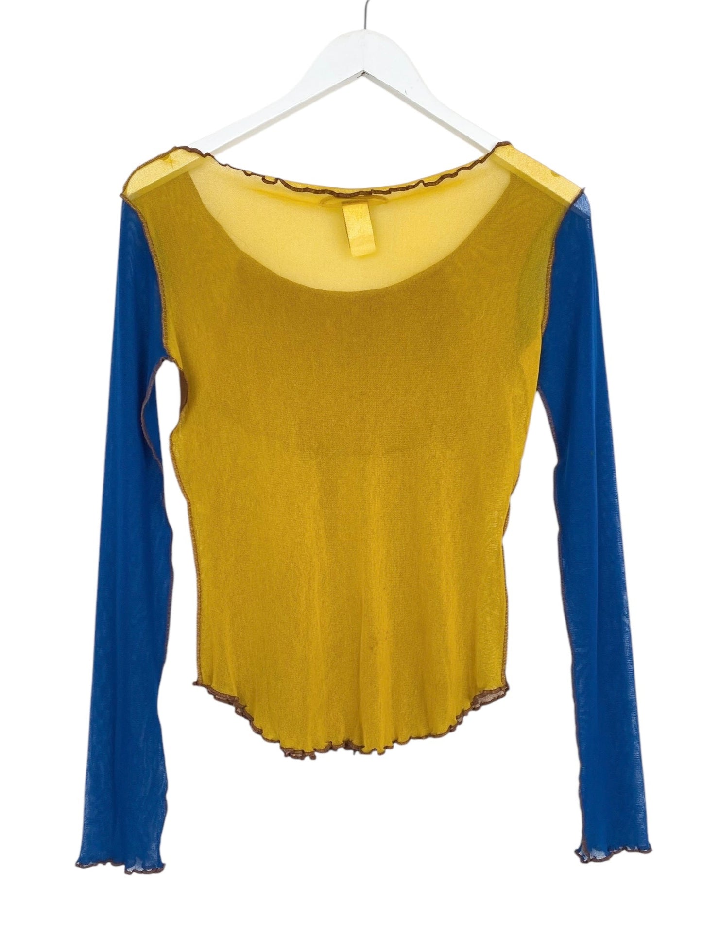 JEAN PAUL GAULTIER MESH TOP Y2K