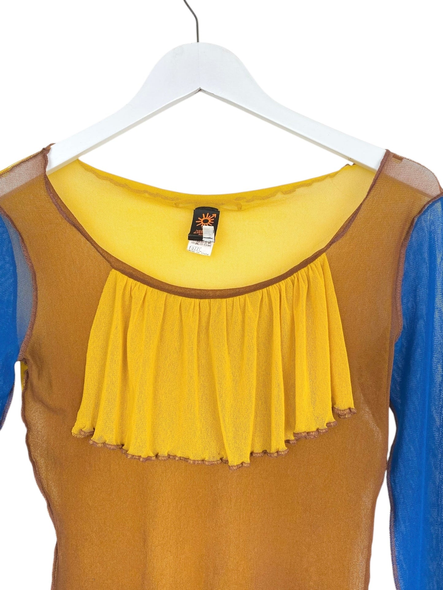 JEAN PAUL GAULTIER MESH TOP Y2K