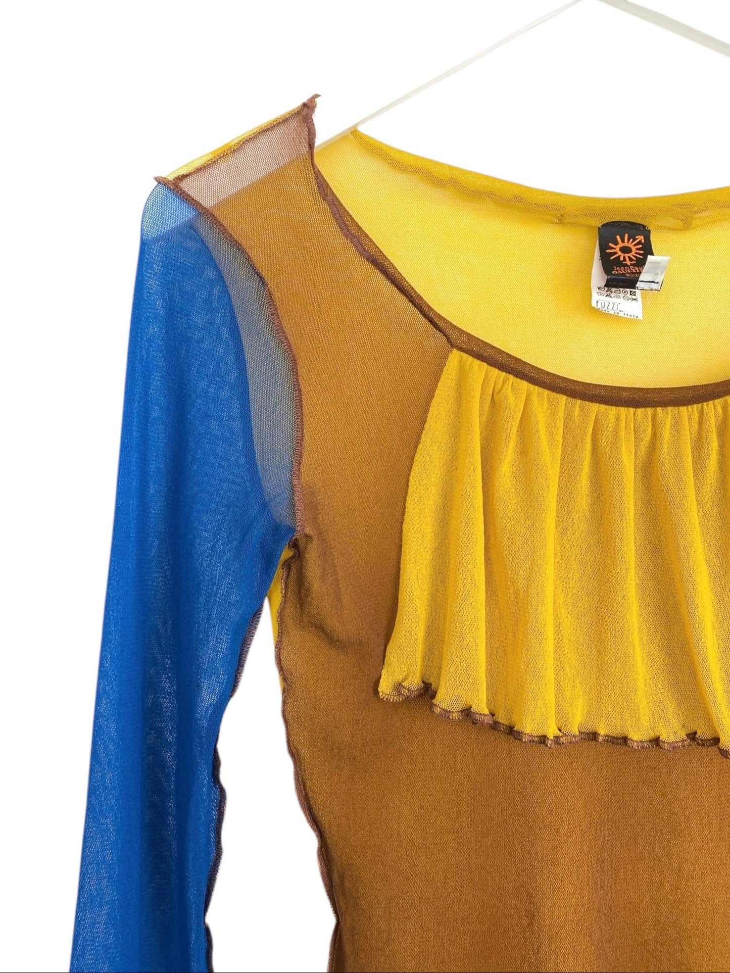 JEAN PAUL GAULTIER MESH TOP Y2K