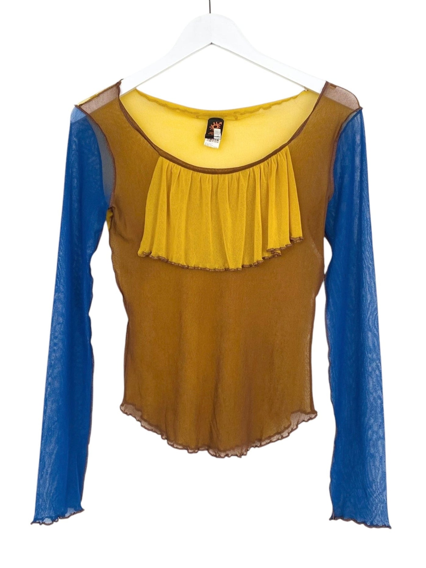 JEAN PAUL GAULTIER MESH TOP Y2K