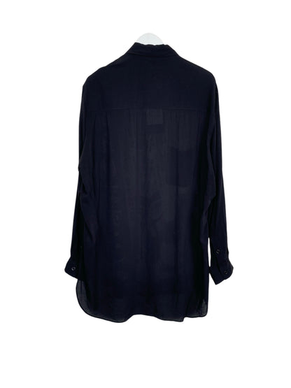 YOHJI YAMAMOTO BLACK SCANDAL SHIRT