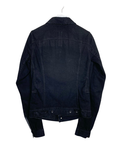 RICK OWENS DRKSHDW BLACK DENIM JACKET