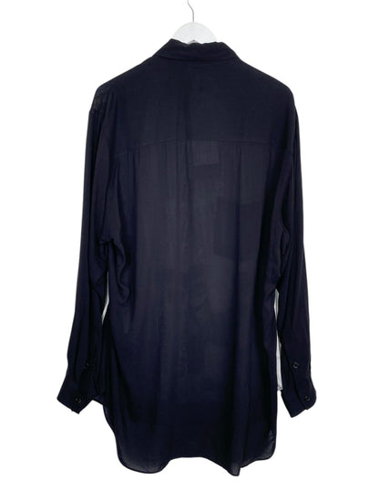 YOHJI YAMAMOTO BLACK SCANDAL SHIRT