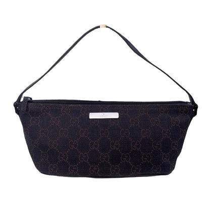 GUCCI POCHETTE GG MONOGRAM SHOULDER BAG