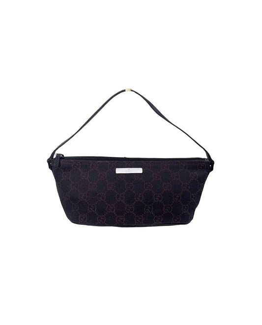 GUCCI POCHETTE GG MONOGRAM SHOULDER BAG